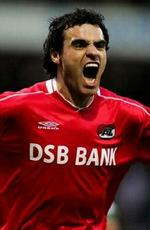 Kenneth Perez har scoret syv gange i de første fem spillerunder i Holland. - Arkivfoto: AP: 