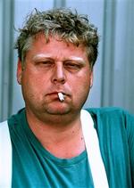 Filmskaberen Theo van Gogh fotograferet i 2001. - Arkivfoto: AP 