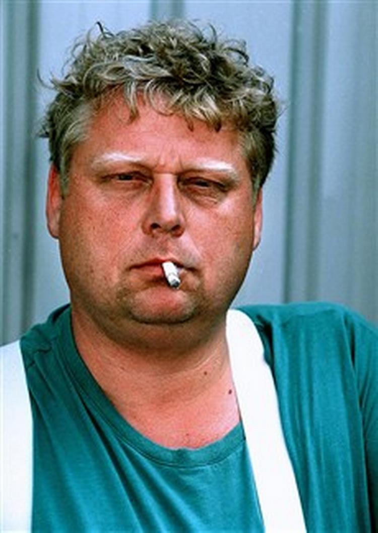 Filmskaberen Theo van Gogh fotograferet i 2001. - Arkivfoto: AP 