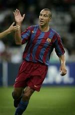 Henrik Larsson fotograferet af Andreas Szlavik under Barcelonas besøg i Århus i juli. 