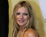 Kate Moss - her fotograferet uden kokain. - Arkivfoto: AP 