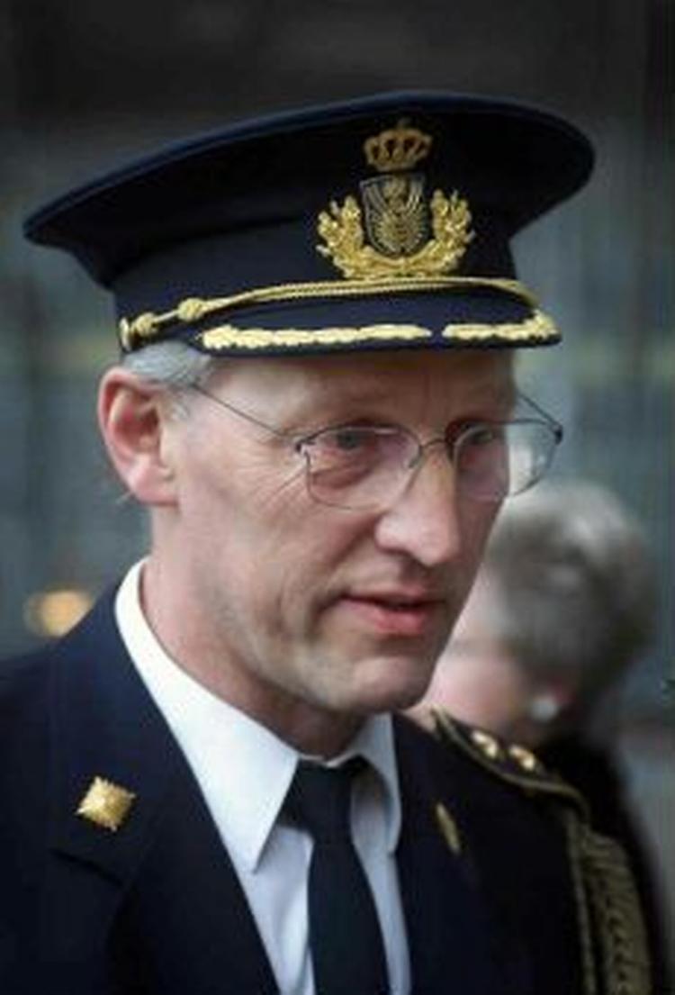 Beredskabsstyrelsens skolechef Bjarne Kjems siger selv, at han har udtalt sig om terrorplanerne som privatperson. Her ses han dog i uniform. - Arkivfoto: Finn Frandsen 