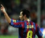 Ludovic Giuly bragte Barca foran 1-0. - Foto: AP. 