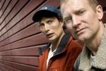Mads Mikkelsen (tv) og Ulrik Thomsen spiller de to hovedroller i 'Adams Æbler'. - Arkivfoto: Thomas Sjørup 