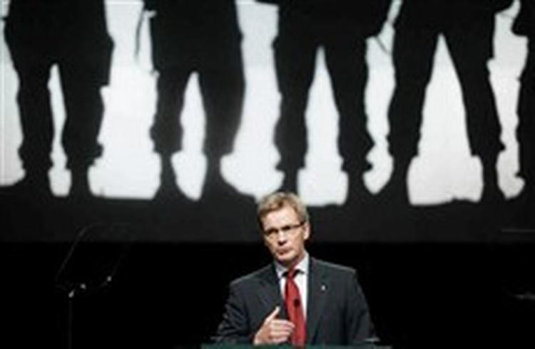 Bendt Bendtsen advarede imod at lade sig kue af terrorfrygt.   Foto: Rasmus Baaner 