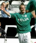Den dobbelte målscorer Steffen Højer. - Arkivfoto: Erik Kragh 
