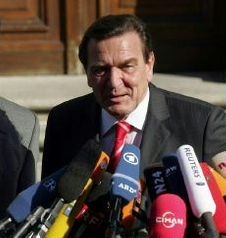Gerhard Schröder. - Arkivfoto: AP 