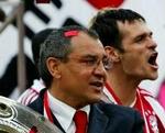 Magath og Sagnol (t.h.). - Arkivfoto: AP. 