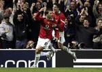Som de kender og kan lide ham i Manchester - van Nistelrooy har scoret sejrsmålet mod Benfica. - Foto: AP 