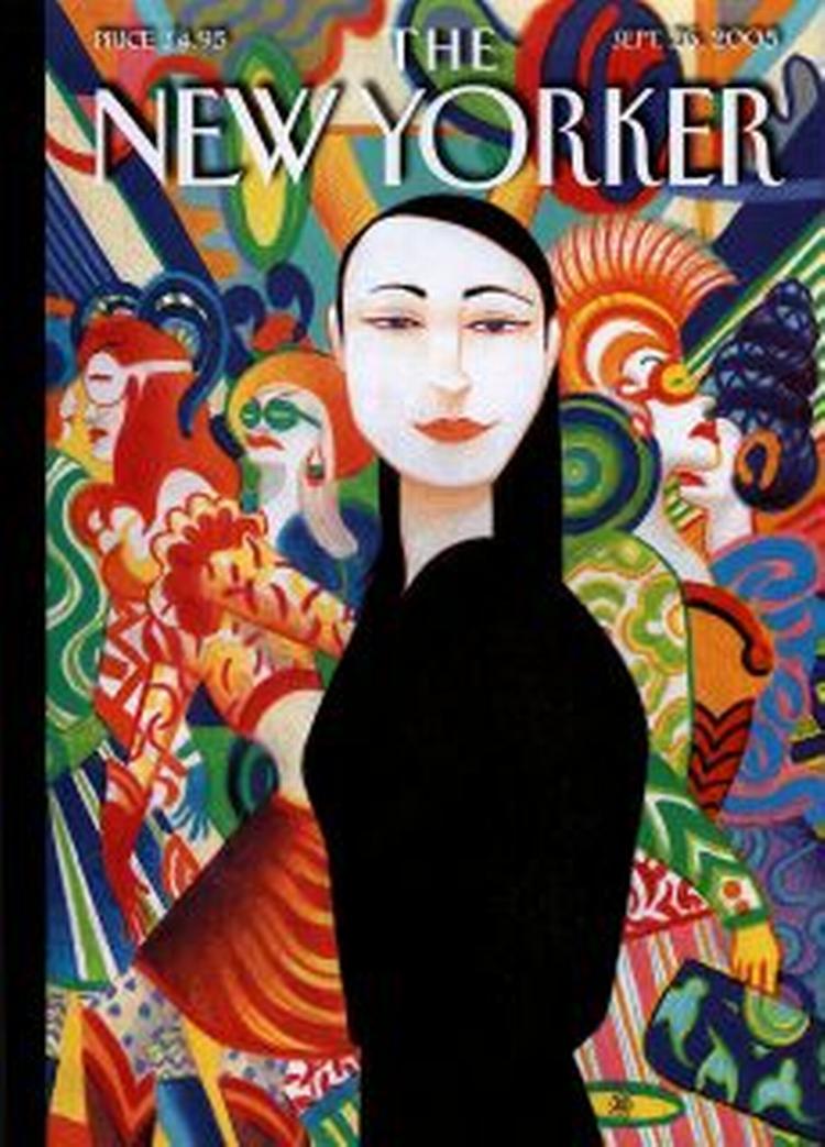 TJEKKET. Et af The New Yorkers mange styrker er dets forsider. Som man naturligvis også kan søge på i The Complete New Yorker.   Illustration: Forsideudsnit af det nyeste New Yorker 