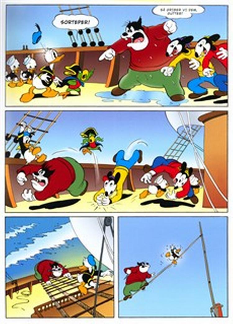 En af de vægtigste anker mod Egmonts nye luksusudgave af Carl Barks  samlede værker er, at den digitale proces har gjort tegningerne og især farvelægningen af tegningerne for plamageagtigt grel og uden fokus.   Gengivelse fra 1. bind 