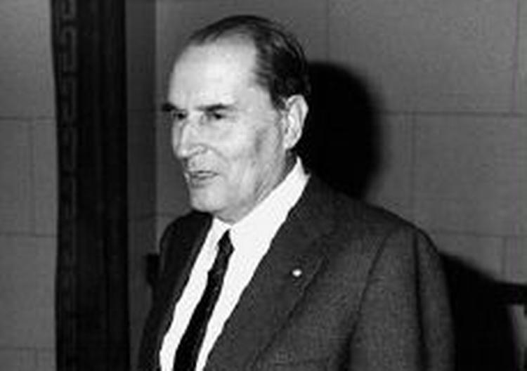 Mitterand i 1984. - Arkivfoto: Finn Frandsen 