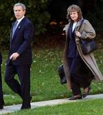 Harriet Miers har i mange år været en af præsidentens trofaste støtter. - Foto: AP 