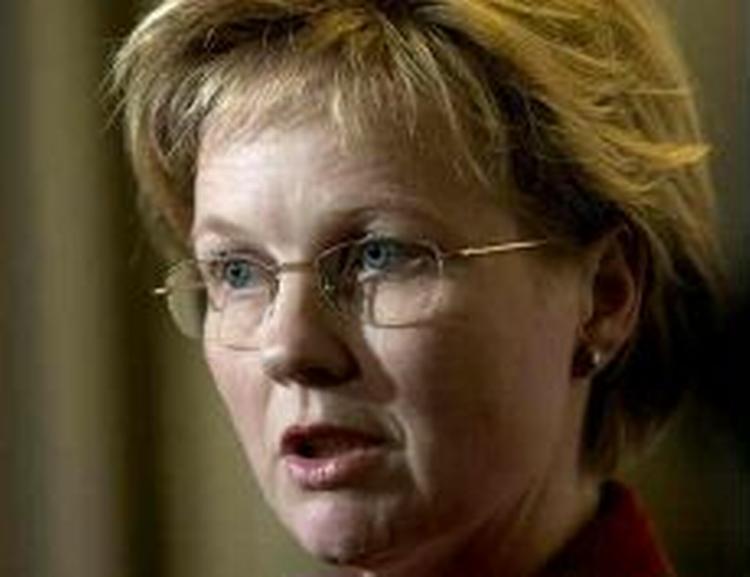 Integrationsminister Rikke Hvilshøj undrer sig over, at Dansk Folkeparti ikke husker tilbage til 2003. - Foto: Jens Dresling 