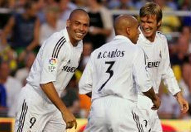 Ronaldo, Carlos og Beckham sælger mange trøjer. - Arkivfoto: AP. 