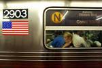 34th St. subway station. 4,5 millioner mennesker færdes hver dag i New Yorks undergrund. - Foto: AP 