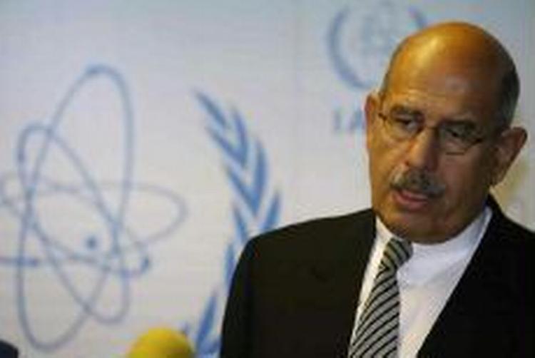 Generalsekretær for FN's atomvagthund IAEA får Nobels fredspris 2005 sammen med sin organisation for arbejdet med at forhindre spredning af atomvåben. - Arkivfoto: AP 