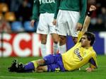 Wigan jagter Johan Elmander. - Arkivfoto: Jens Dresling 