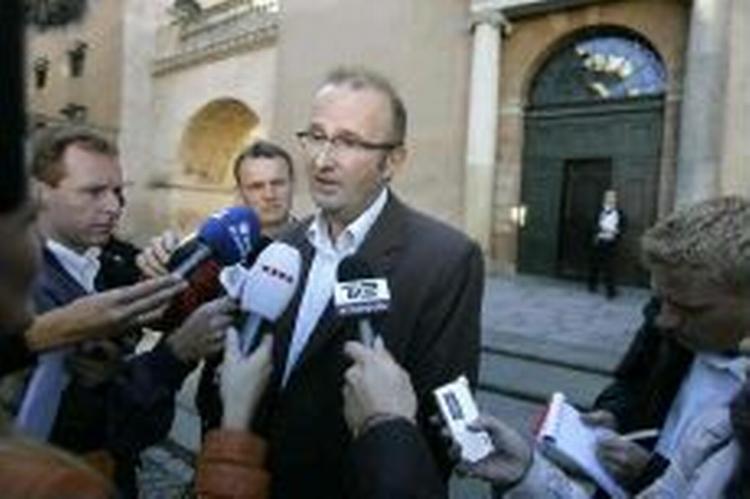 Flemming Oppfeldt efter dommen. - Foto: Jens Dresling 