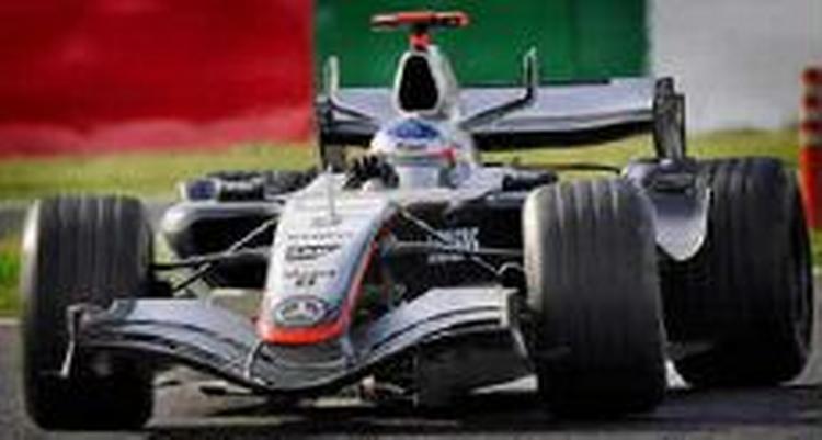 Kimi Räikkönen tog sejren i japanske Formel 1 Grand Prix - Foto: AP 