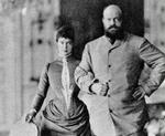 Dagmar fotograferet med Alexander den III omkring 1890. - Arkivfoto: Politiken 