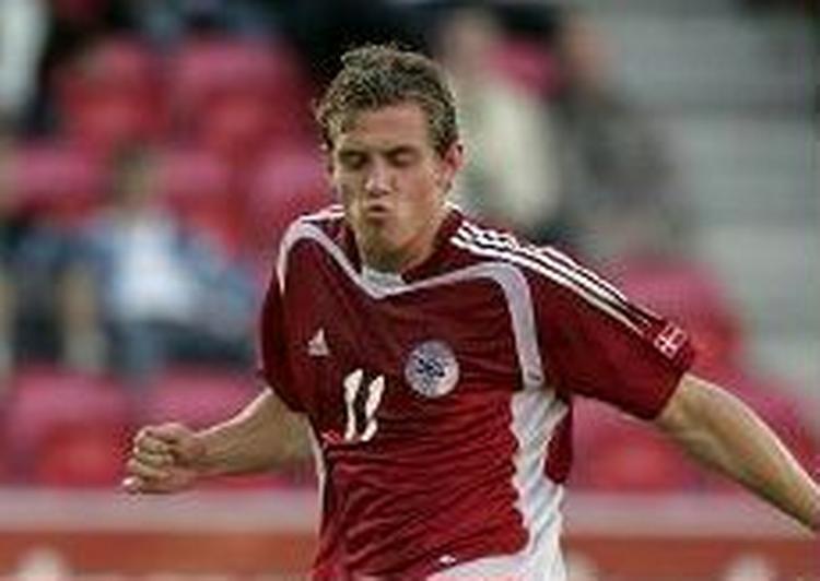 Morten Rasmussen sikrede U21-holdet det ene point i Kasakhstan. - Arkivfoto: Claus Bonnerup. 