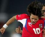 Rosickys jubler efter at have bragt Tjekkiet foran 2-0. - Foto: AP 