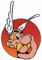 Asterix er klar med nye oplevelser i album nummer 33, som udkommer i dag.   Tegning: Uderzo/Egmont 