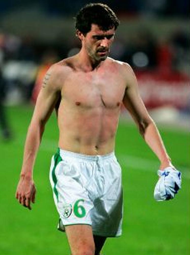 34-årige Roy Keane har spillet sin sidste landskamp for Irland. - Foto: AP 