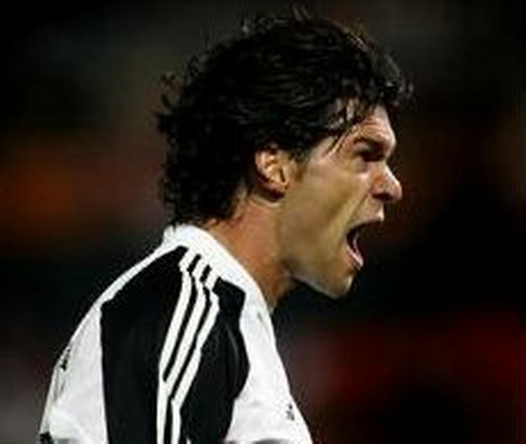 Tysklands anfører Michael Ballack. - Arkivfoto: AP. 