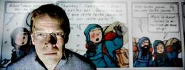 Anders Østergaard har lavet filmen  Tintin og mig  om Tintins skaber Hergé. - Foto: Linda Johansen 
