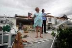 Nu er det blevet tid til at rydde op efter orkanen Wilma i Florida. - Foto: AP 
