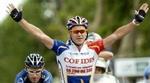 Stuart O'Grady har i denne sæson ikke vundet nogle løb, men blev nummer to i pointkonkurrencen i Tour de France. - Arkivfoto: AP 