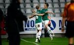 Viborgjubel efter scoringen til 1-0. - Foto: Anders Brohus 
