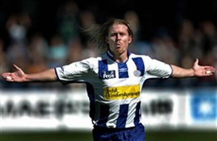 Fredrik Berglund har holdt pause fra målscoringen i 12 uger, men mod FCN var han tilbage som skarpretter. - Foto: Lars Poulsen 