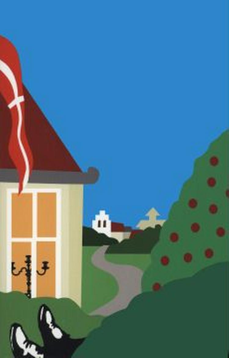 DOBBELTMORAL. Knud Simonsens debutroman  Stenbo  har sin berettigelse, selv om den ikke er stor kunst.   Illustration fra bogens omslag af Harvey Macauley 