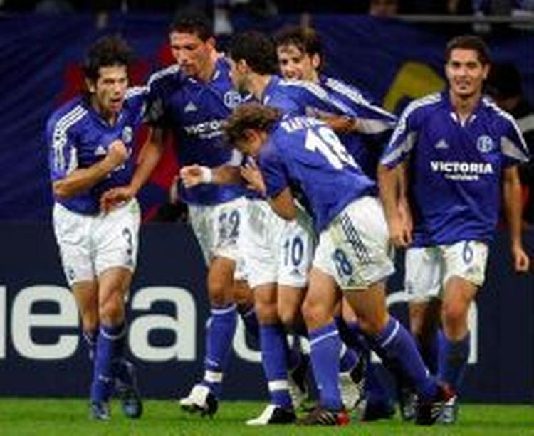 Glæde hos Schalke. - Foto: AP 