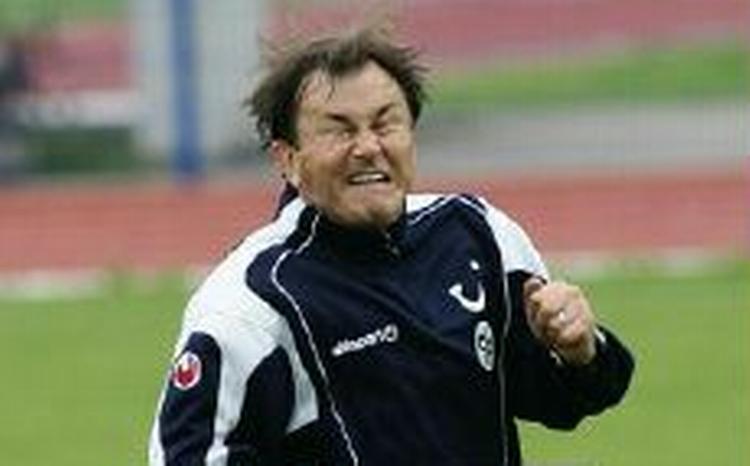 Ewald Lienen. - Arkivfoto: AP. 