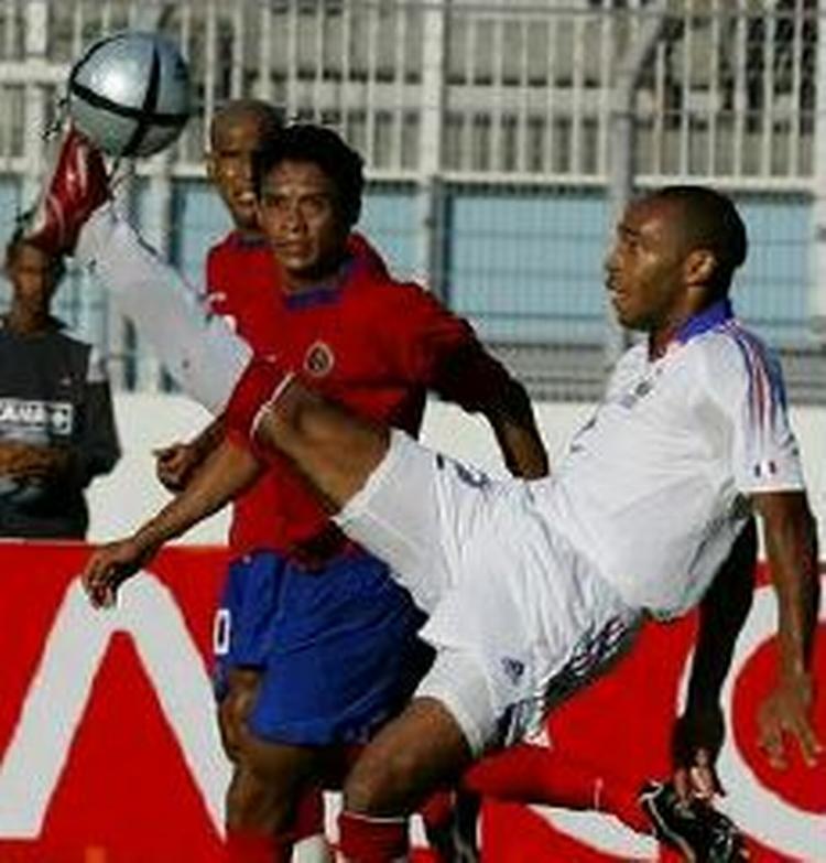 Matchvinder Thierry Henry. - Foto: AP. 