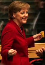 Den kommende tyske forbundskansler, Angela Merkel, har endelig fået sammensat sin regering - Foto: AP 
