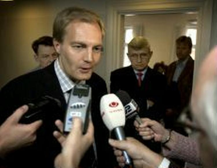 Dansk Folkepartis Peter Skaarup forlanger alle 49 forslag til en ny terrorpakke på bordet i forhandlingerne med regeringen - Foto: Jens Dresling 