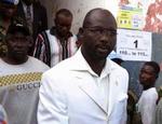 Taberen ved det liberianske valg, George Weah, kræver omvalg - Foto: AP 