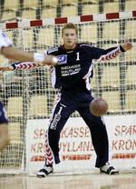 Målmand Lars Juul Mikkelsen var i særklasse, da Århus GF vandt over Gorenje Velenje i Champions League - Foto: Claus BonnerupA! 