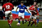 Michael Laudrup dansk mester med Lyngbys oldboyshold - Foto: Jacob Ehrbahn 