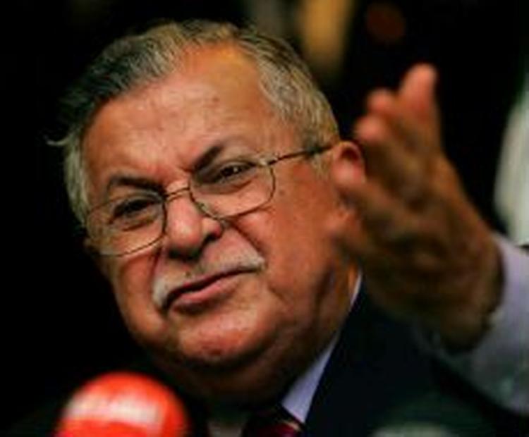 Iraks præsident Jalal Talabani. - Foto: AP 