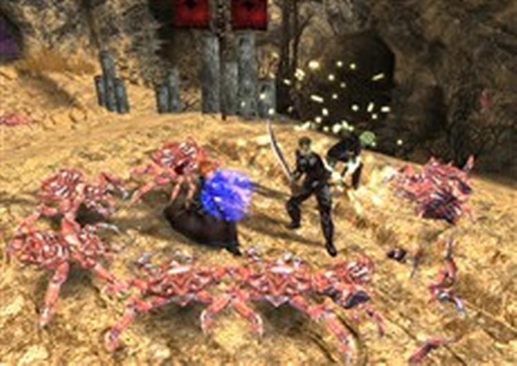Bliver actionen for intens, kan man i  Dungeon Siege II  altid tage en tænkepause, før man spiller videre   præcis som i  Baldur´s Gate -spillene. 