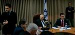 Ministerpræsident Ariel Sharon under et møde i Likud-partiet. - Foto: AP 