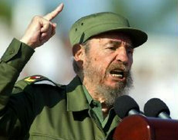 Fidel Castro som millioner kender ham; som glødende idealist og stor agitator. - Arkivfoto: AP 