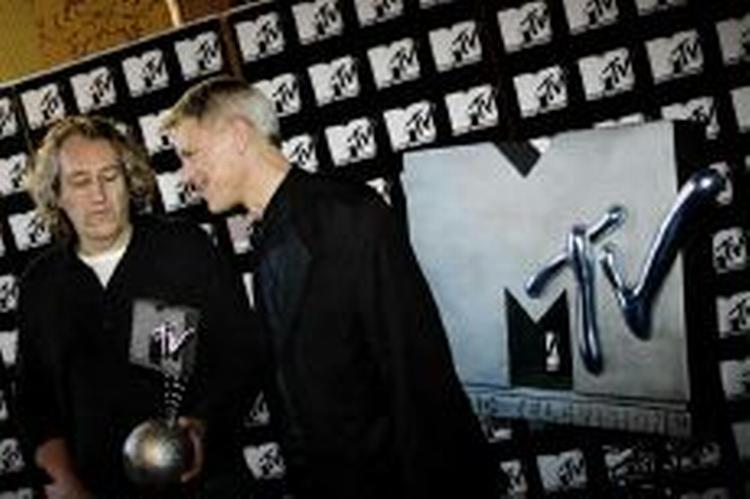Ingen på pressemødet på Københavns Rådhus ville ud med, hvem der deltager i MTV Europe Music Awards. - Foto: Anders Birch 