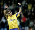 Brøndbys Johan Elmander skal opereres i fingeren i vinterpausen. - Arkivfoto: Lars Poulsen 